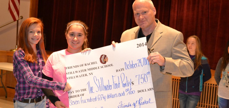 Stillwater School Students raise money for Food Pantry